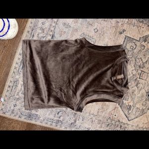 Skims Velour Top
